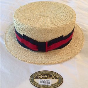 Scala Boater’s Hat